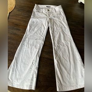 Hudson white cotton pants